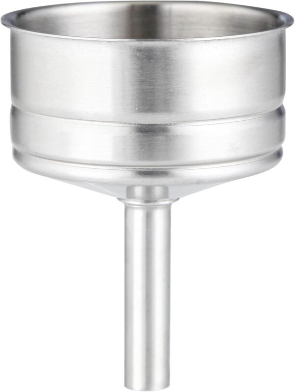 Stainless Steel Coffee Funnel Filter, Espresso Maker Replacement,10 cup size