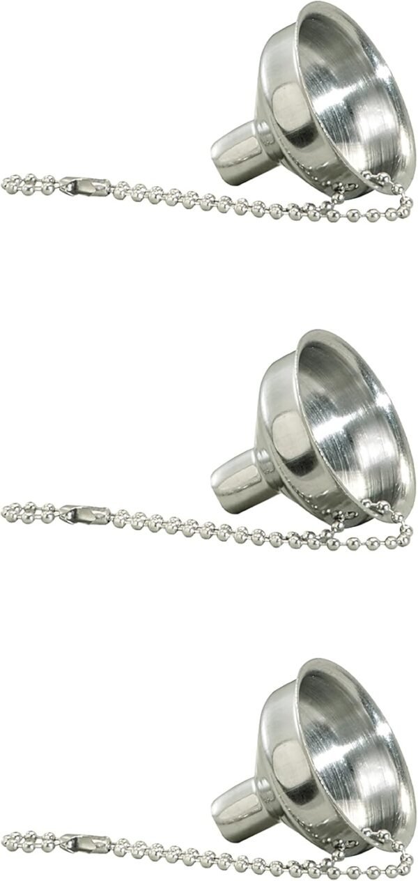 Stainless Steel Mini Flask Funnel/Essential Oil Bottle Funnel (Set of 3)