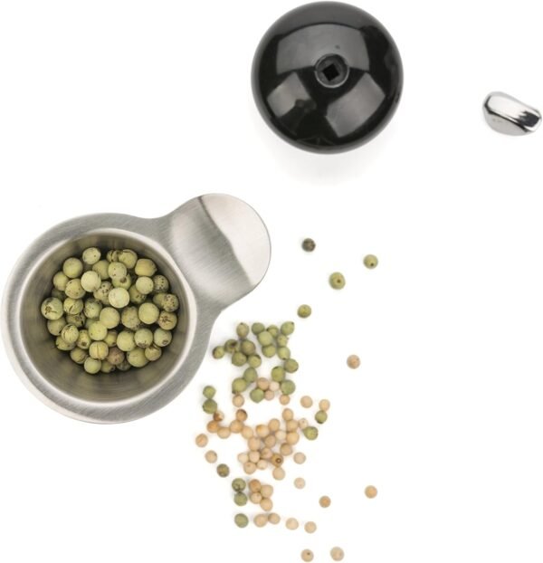 Kitchen Spice Jar/Oil Bottle Funnel, Stainless Steel and Dishwasher Safe, Angled Spout - Image 2